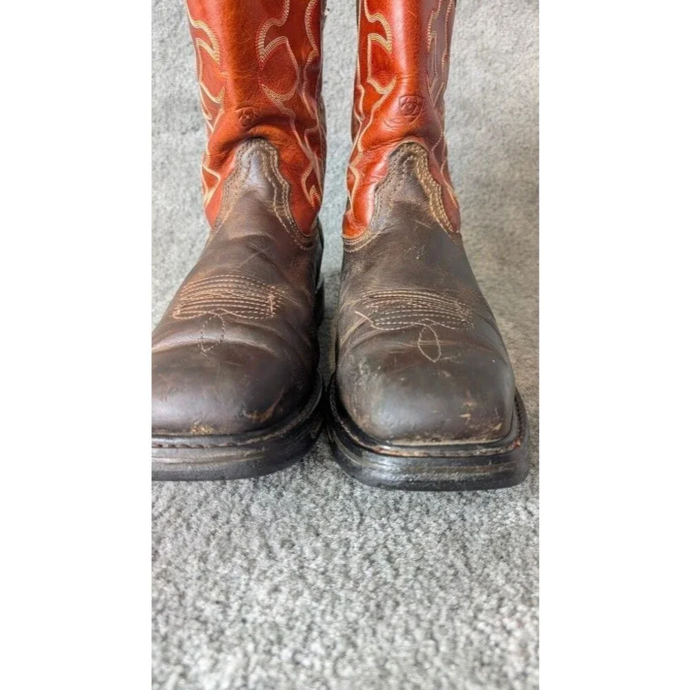 Ariat Men's WORKHOG Wide Square Steel Toe Work Boot Size 10EE F2413-18